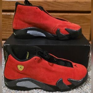 NEW 2025 Air Jordan 14 Retro GS 'Ferrari' 2025 Size 7Y IF5016-600